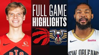 RAPTORS at PELICANS  FULL GAME HIGHLIGHTS  February 5 2024 [upl. by Kristy]