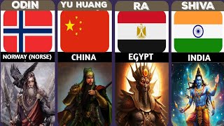 Famous Gods from Different Countries  Gods Worshipped Across Different Religion  Part 2 [upl. by Andromada]