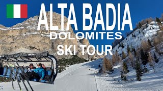 Alta Badia skijanje – turneja po svim skijaškim stazama [upl. by Lankton]