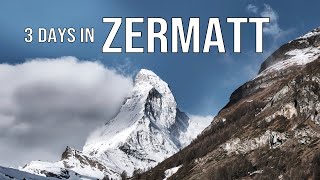 3 days in Zermatt 2021  TRAVEL VIDEO [upl. by Aynik]