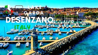 Desenzano del Garda Italy  Lake Garda  Scenic Walking Tour 4kUHD [upl. by Tiga]