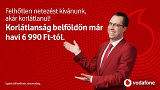 Netezz akár korlátlanul a Vodafone mobilhálózatán [upl. by Akenahc613]