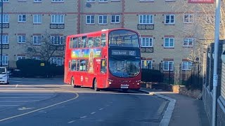 Metroline Bus Route 107VW1182LK11 CXS New Barnet  Edgware [upl. by Coppins]