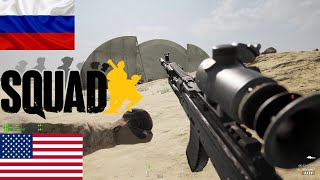 Squad Gameplay  Russian Airborne Forces vs United States Marine Corps  Talil Outskirts [upl. by Philbrook525]