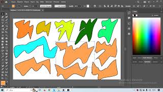 Adobe Illustrator Şekillerde Anlatımı Değiştirmeleri Eğitimleri [upl. by Serg]