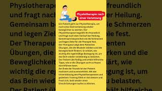 Physiotherapie deutschlernen germanlessons lernedeutsch learngerman foryou [upl. by Nate546]