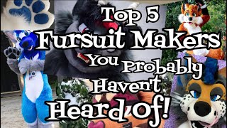 Top 5 Fursuit Makers You Probably Havent Heard Of [upl. by Nerty]