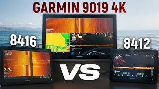 Картплоттер за 1 000 000 рублей GARMIN 9019 4K Сравнение с 8416 и 8412 [upl. by Yrekaz]