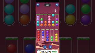 GameBall Sort iq Puzzle Level 435 Up ❤️ games puzzlegame ballsortpuzzle [upl. by Hercule]