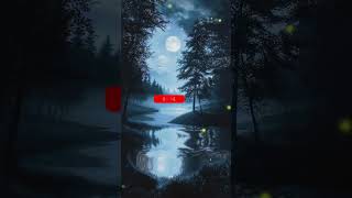 Moonlit Serenity Calming Music by the Lake fypシ゚viral fyp music peacefulmusic [upl. by Edahs]