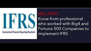 Why to study IFRSIFRS with FinsapientImportance of IFRS  Benefit of IFRSCert in IFRSDip IFRS [upl. by Llezniuq]