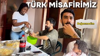 Türkiye’den gelen misafirimizin yemeklerimize tepkisi cakaritofirarda9326 [upl. by Laban]