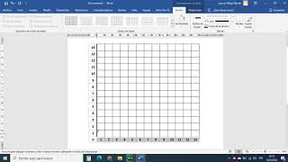 4° PRIMARIA DISEÑO PLANO CARTESIANO EN WORD [upl. by Padegs]