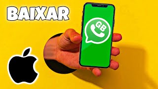 COMO BAIXAR WHATSAPP GB NO IPHONE 2024 [upl. by Arreis]