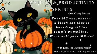 Weekend Writing and Productivity Sprints Picture Poll and Chat Breaks for October 27th [upl. by Anh]