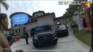 POLICE IMPOUNDED BOXER GERVONTA DAVIS 1000 HP TRACKHAWK FOR [upl. by Ahsoek884]