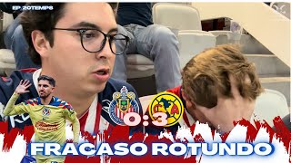 Ni para que vamos a la VUELTA América lo liquida en la IDA Video reacción CHIVAS 03 América [upl. by Adi]