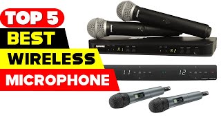 Top 5 Best Wireless Microphone Reviews of 2023 [upl. by Maxwell]