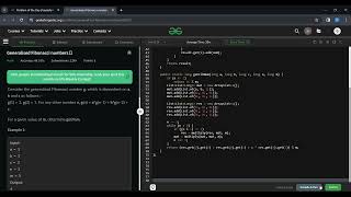 Generalised Fibonacci numbers  12032024  GFG  POTD  JAVA  GeeksforGeeks [upl. by Ahtela]