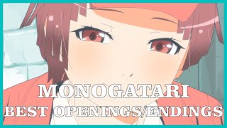 Top Monogatari Series Openings amp Endings [upl. by Nawud226]