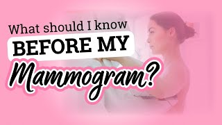 What to know before your Mammogram Exam Prep  NJ Imaging Network [upl. by Cony239]