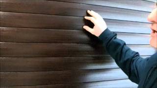 AC Garage doors Novoferm Motorised Insulated Roller Shutter Door [upl. by Cowey]