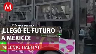 Presentan a Taruk el primer autobús eléctrico 100 mexicano  Milenio Hábitat [upl. by Misha]