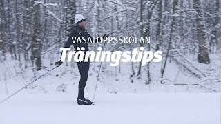 Vasaloppsskolan – Träningstips Träna på snö del 4 av 4 [upl. by Derby]