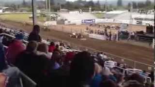 Pig and Ford Race at Tillamook County Fair 2013 [upl. by Engelhart55]