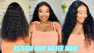 ASTERIA HD LACE WATER WAVE 5x5 WIG 22 INCH 250 DENSITYHair review South African YouTuber [upl. by Ahtnammas]