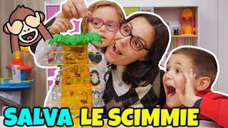 SALVA LE SCIMMIE CHALLENGE Sfida Famiglia GBR [upl. by Haisa]