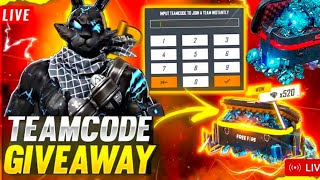 TEAM CODE GIVEAWAY VIP GAMER IS LIVE REDEEM CODE GIVEAWAY VIP GAMER IS LIVE [upl. by Anaert]