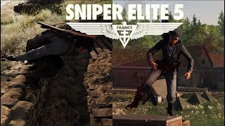 Sniper Elite 5Ragdoll Physics PT1 [upl. by Hamish]