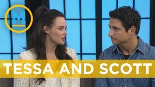 Tessa Virtue and Scott Moir give a big announcement and then play some music trivia [upl. by Alexa]