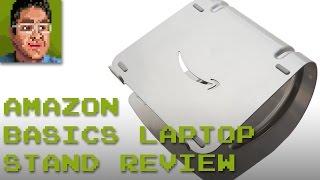 AmazonBasics Laptop Stand Review [upl. by Yojal]