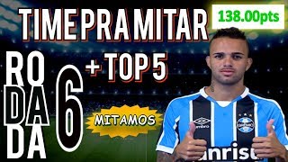 CARTOLA FC 2018  DICAS RODADA 6  DICAS PRA MITAR É AQUI FIZEMOS  DE 130 PTS [upl. by Aicilef]