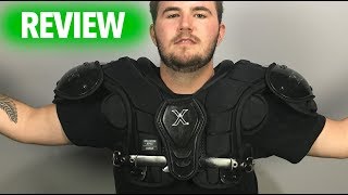 Xenith XFlexion Apex Lineman Shoulderpads  Review [upl. by Charlene506]