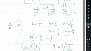 MIT Aerodynamics of Viscous Fluids Boundary conditions of the Blasius equation [upl. by Aniryt]