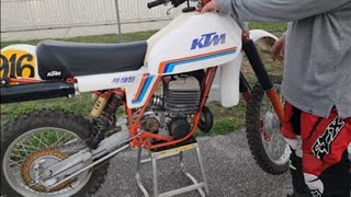 12375 MPH WORLDS FASTEST DIRTBIKE 81 KTM 495 74 MAICO 440 MAICO 495 YAMAHA MX 400 amp RICKMAN RT360 [upl. by Yadsnil]