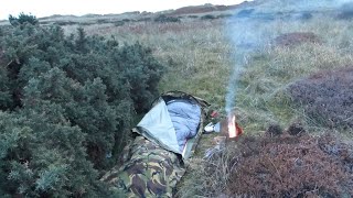 Stealth Camping Low Profile  Dutch Army Hooped Bivvy [upl. by Abbate906]