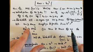 Suite itérative récurrente un1  un3  étude dune suite récurrente L1 Suites [upl. by Coleville]
