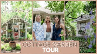 COTTAGE GARDEN TOUR  12 Acre All Garden amp Potting Sheds with Lady Butter Bug  FARMHOUSE LIVING [upl. by Dalli]