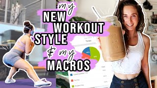 My New WORKOUT ROUTINE for FAT LOSS  How to Phase Your Workouts to Maximize Results  MY MACROS [upl. by Mayes]