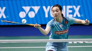 Tiffany HO Vs NGUYEN Thuy Linh  BWF Badminton Spain Masters 2024 WS Round of 32 Live Updates [upl. by Ylevol]