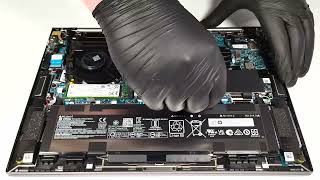 🛠️ How to open HP ZBook Firefly 14 G10  disassembly and upgrade options [upl. by Irahc]