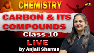 Carbon’s compounds class 10 chapter 4 [upl. by Trellas]