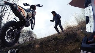 MOJE WYPADKI NA MOTORZE ENDURO FAILS [upl. by Naux389]