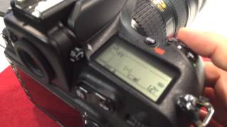 Nikon D810  Shutter Sound [upl. by Eaner]