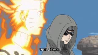 Naruto amp Shino vs Torune Full Fight English Sub [upl. by Ahsikat]