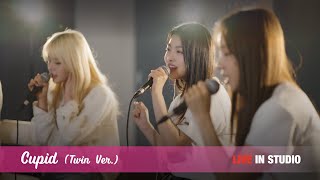 Cupid OT4Twin Ver  LIVE IN STUDIO  FIFTY FIFTY 피프티피프티 [upl. by Airda]